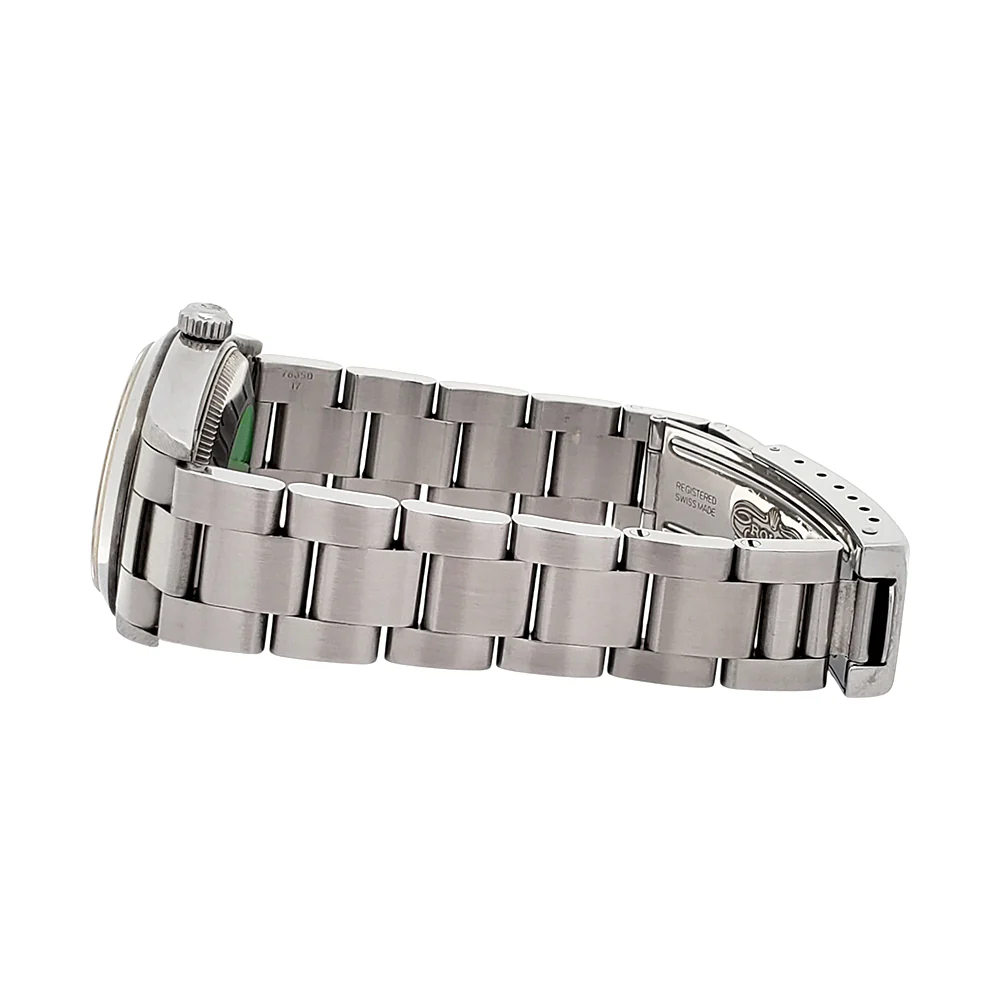 2000 Rolex Datejust 31mm Midsize Cream Jubilee Arabic Dial Steel Oyster Watch 78240 Papers - Image 4
