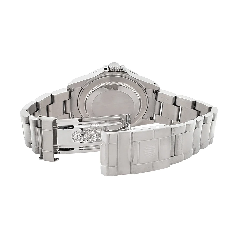 2002 Rolex Explorer II Polar White Steel Oyster 40mm Watch 16570 Papers/Serial Tag - Image 6