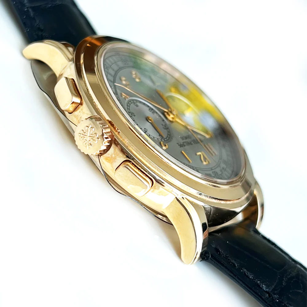 2005 Patek Philippe Complications Chronograph 5070R-001 42mm Rose Gold Silver Dial Manual Winding w/ Box&Papers - Image 5