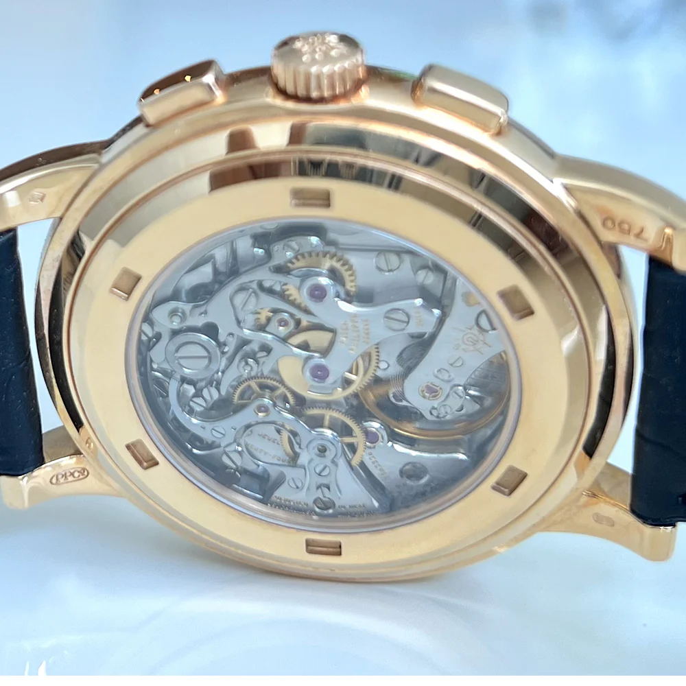 2005 Patek Philippe Complications Chronograph 5070R-001 42mm Rose Gold Silver Dial Manual Winding w/ Box&Papers - Image 9