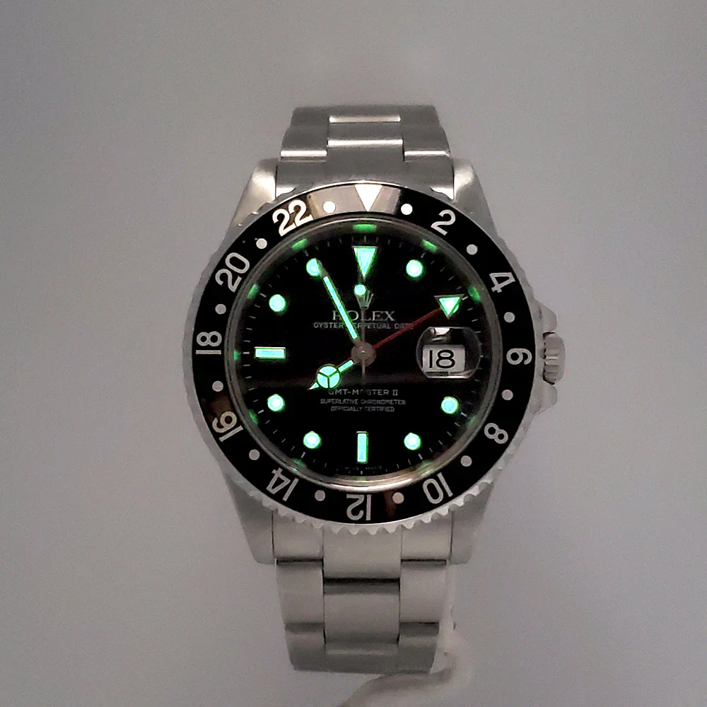 2005 Rolex GMT-Master II 40mm Steel Watch 16710 Papers/Service Papers - Image 8