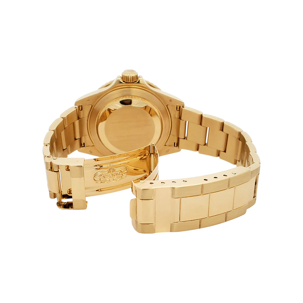 2005 Rolex Submariner Date 18K Yellow Gold Factory Blue Dial/Bezel 40mm Oyster Watch 16618 T - Image 7