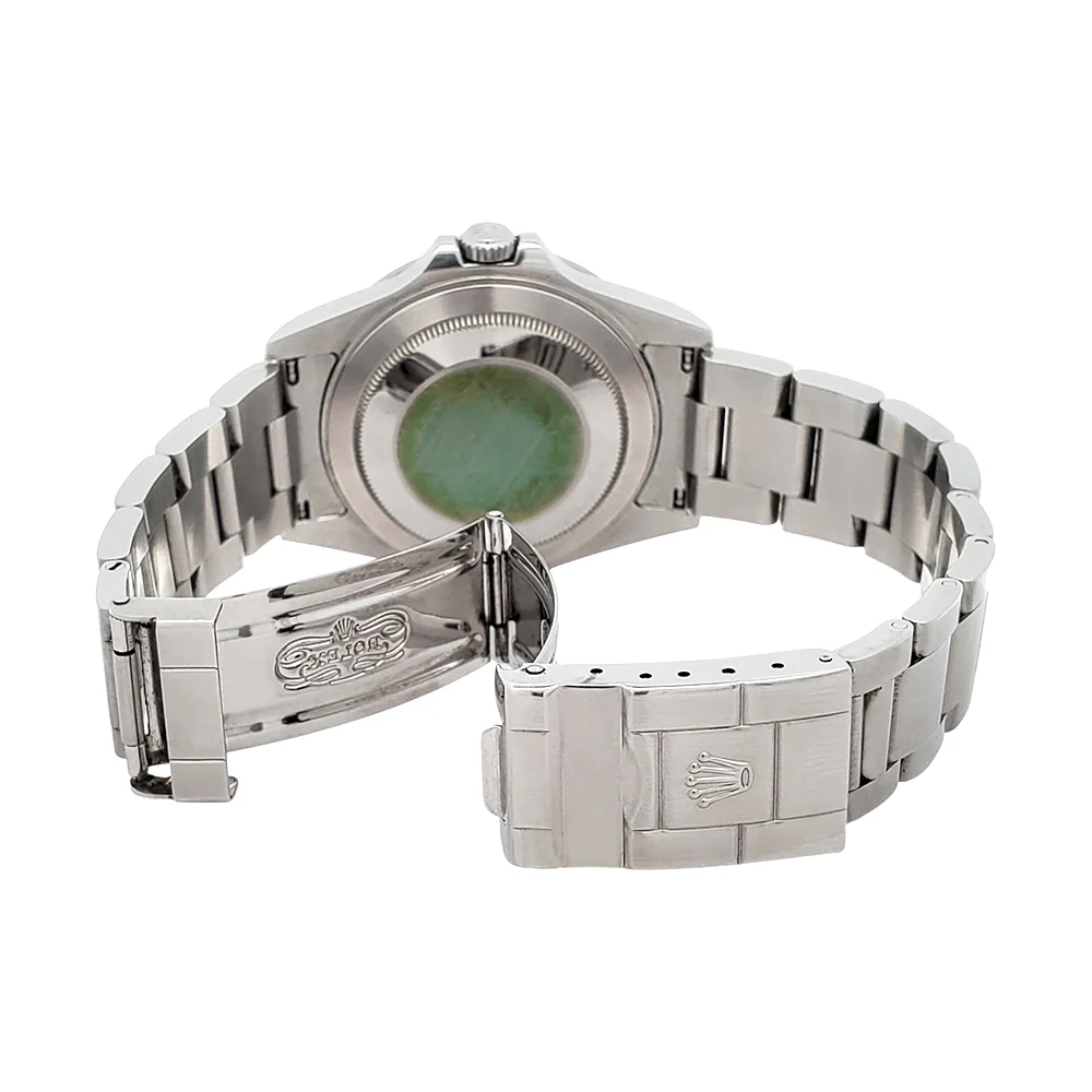 2005 Unpolished Rolex Explorer II Polar White Steel Oyster 40mm Watch 16570 Box Papers - Image 7