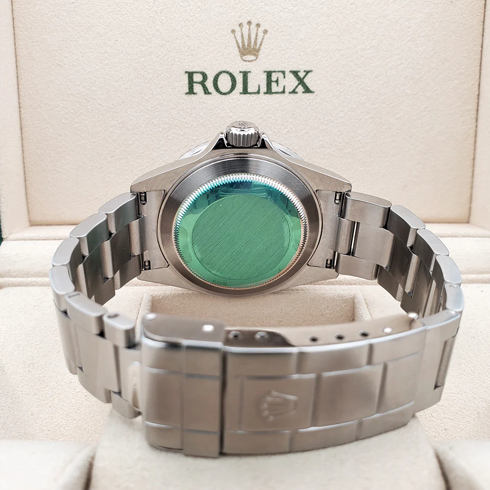 2007 Rolex Submariner Date 40mm Black Dial Steel Oyster Watch 16610 Box Papers - Image 5