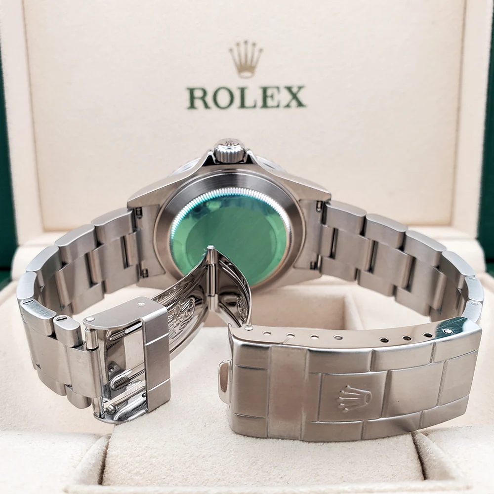 2007 Rolex Submariner Date 40mm Black Dial Steel Oyster Watch 16610 Box Papers - Image 6
