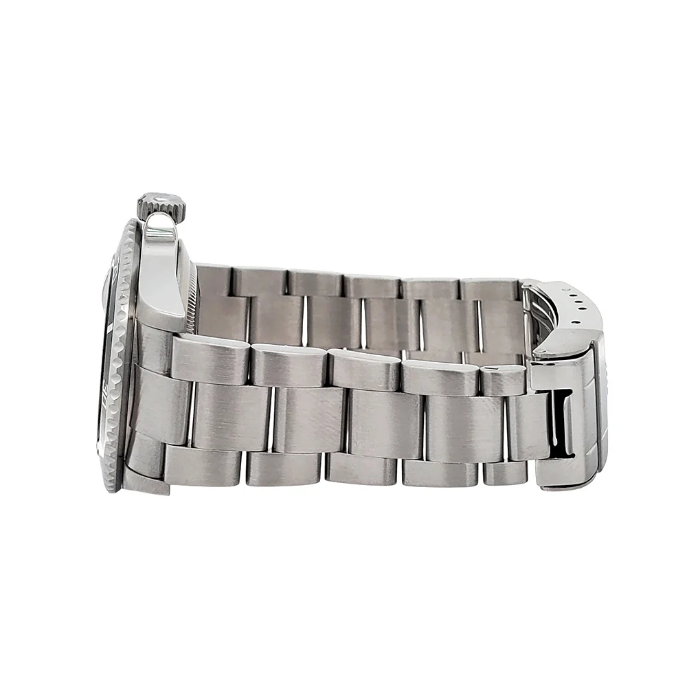 2009 Rolex Submariner Date Engraved Rehaut 40mm Steel Oyster Watch 16610 Box Papers - Image 4