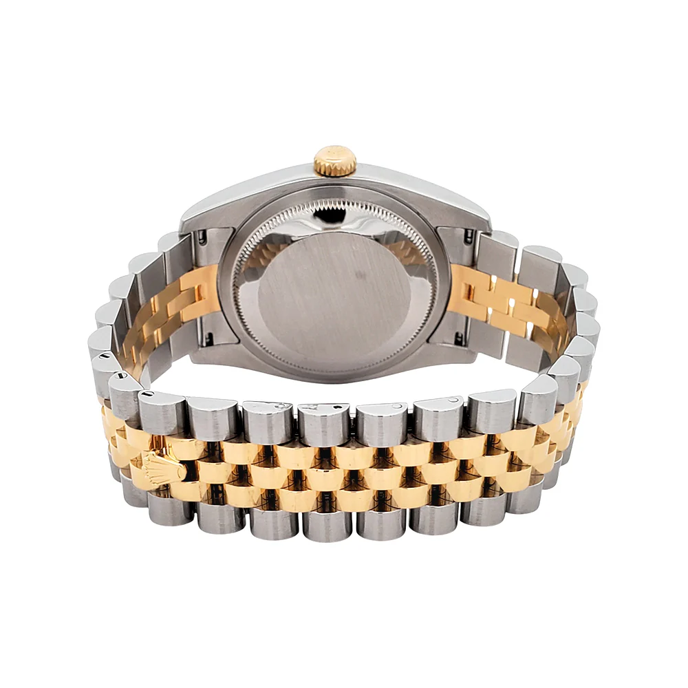 2011 Rolex Datejust 116233 2-Tone Champagne Roman Dial Jubilee 36mm Watch Box Papers - Image 6