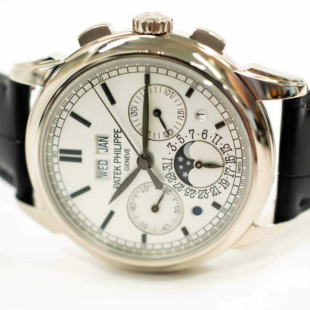 2012 Patek Philippe Grand Complication Perpetual Calendar Chronograph White Gold Silver Dial 5270G-001 41mm watch Box Papers - Image 3