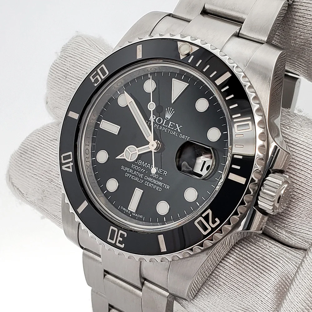 2015 Rolex Submariner Date 40mm Steel Watch 116610LN Box Papers - Image 2