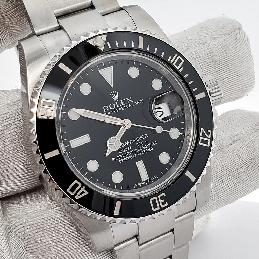 2015 Rolex Submariner Date 40mm Steel Watch 116610LN Box Papers - Image 3