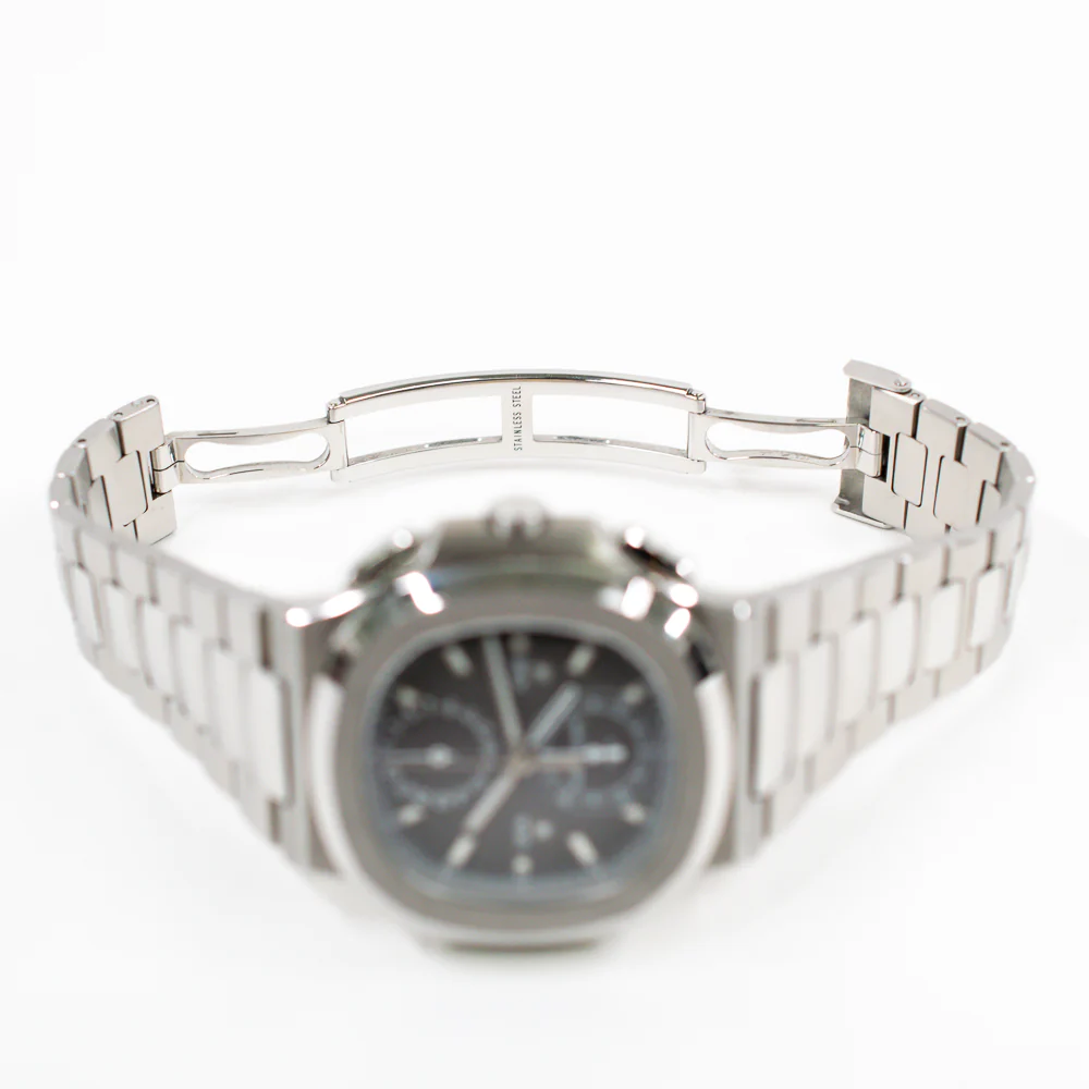 2016 Patek Philippe Nautilus Flyback Travel Time Chronograph Stainless Steel 5990/1A-001 40mm watch Box Papers - Image 9