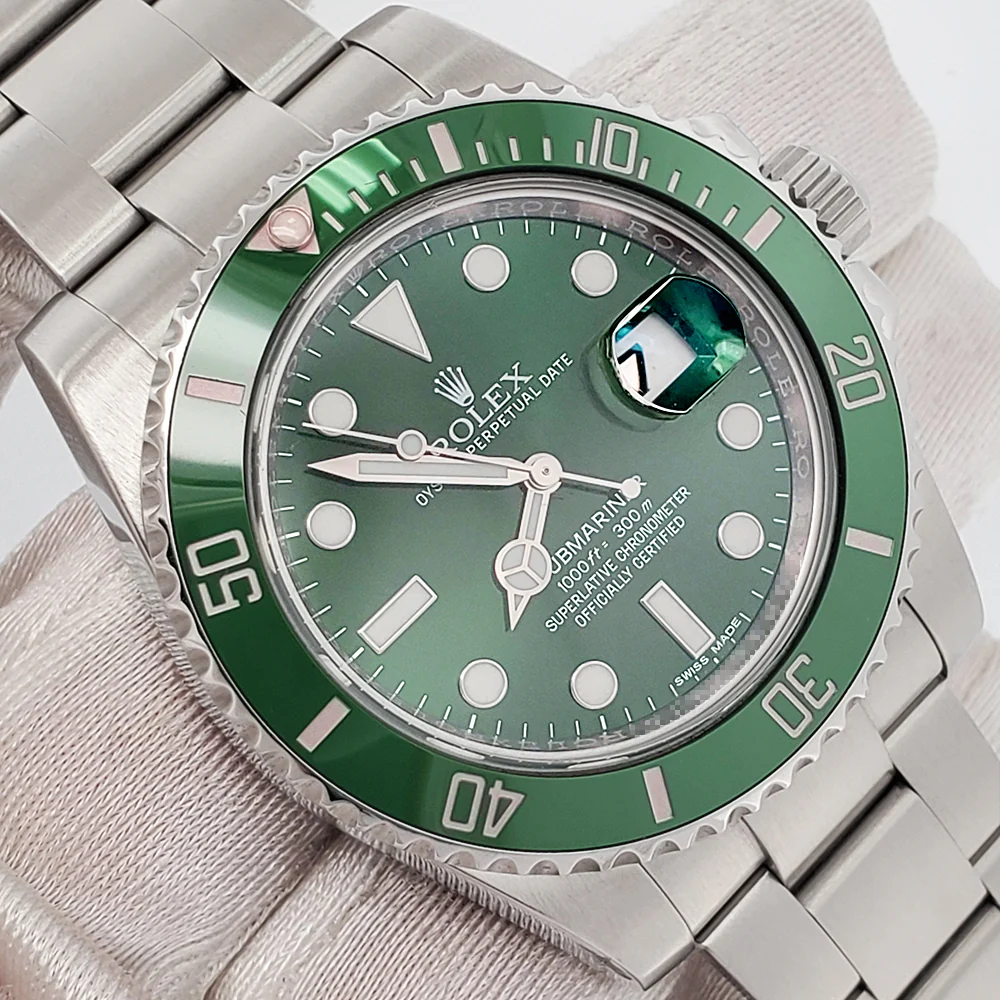 2016 Rolex Submariner "Hulk" Green 40mm Stainless Steel Watch 116610LV Box/Papers/Tag - Image 2