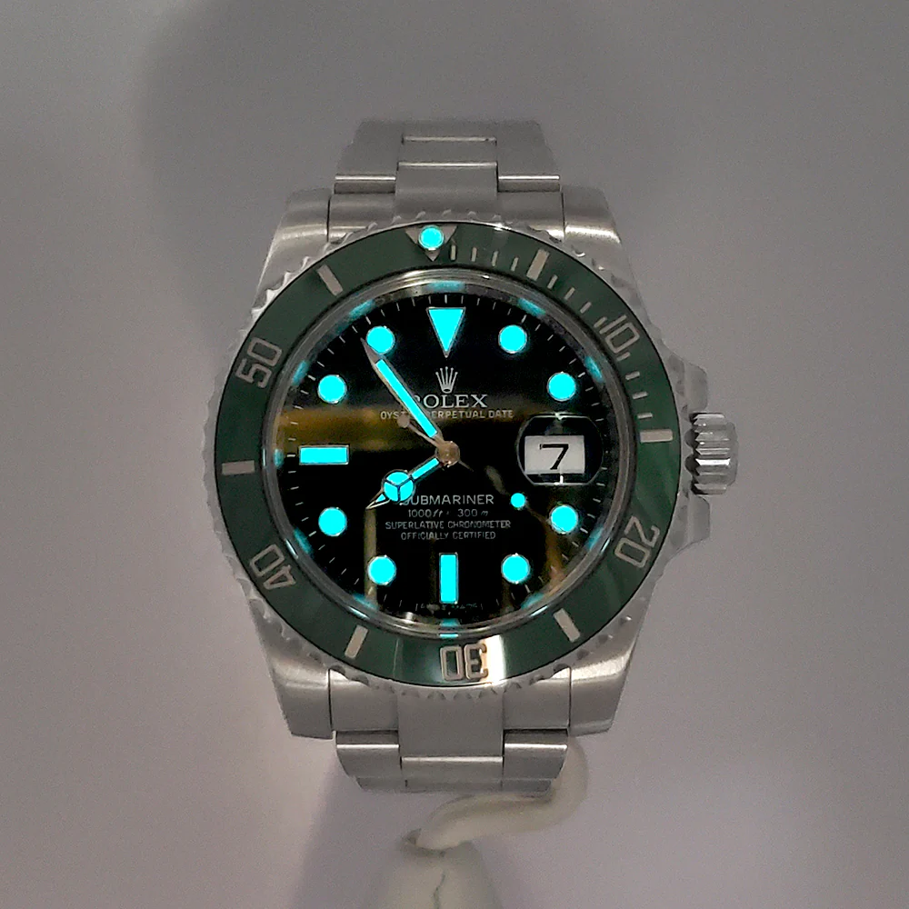 2016 Rolex Submariner "Hulk" Green 40mm Stainless Steel Watch 116610LV Box/Papers/Tag - Image 8