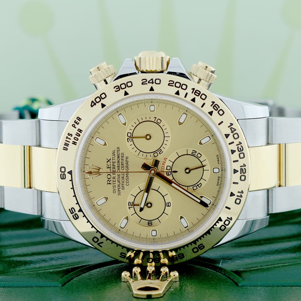 2017 Rolex Cosmograph Daytona 2-Tone 18K Yellow Gold/Stainless Steel 40mm Automatic Oyster Mens Watch 116503 - Image 2