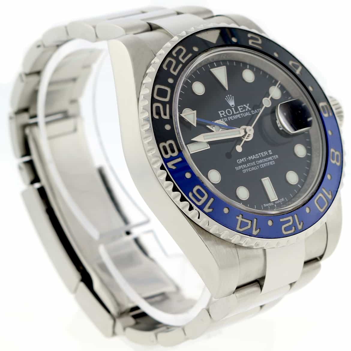 2018 Rolex GMT-Master II Batman Ceramic Bezel 40MM Black Dial Automatic Stainless Steel Mens Watch 116710 - Image 4