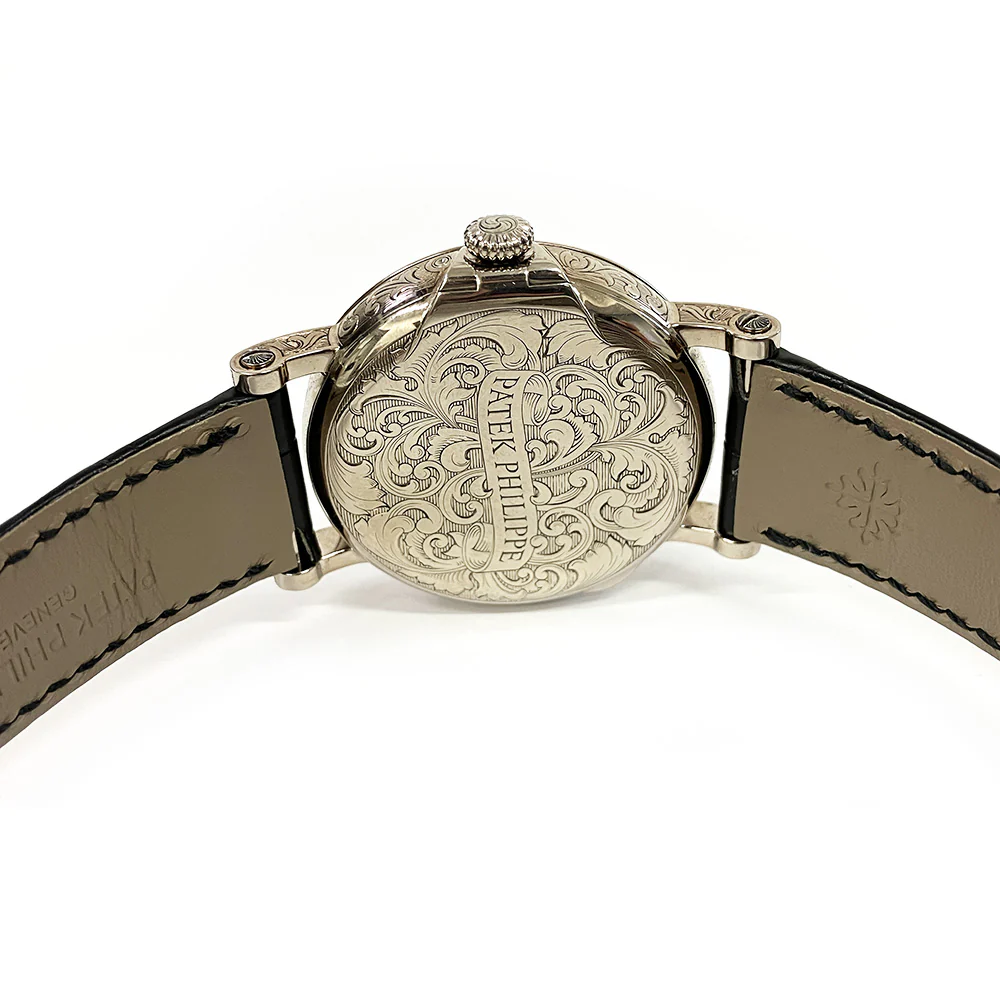 2018 Patek Philippe&nbsp;Retrograde Perpetual Calendar 42mm White Gold Rare Handcrafts 5160/500G-001 Box Papers - Image 7