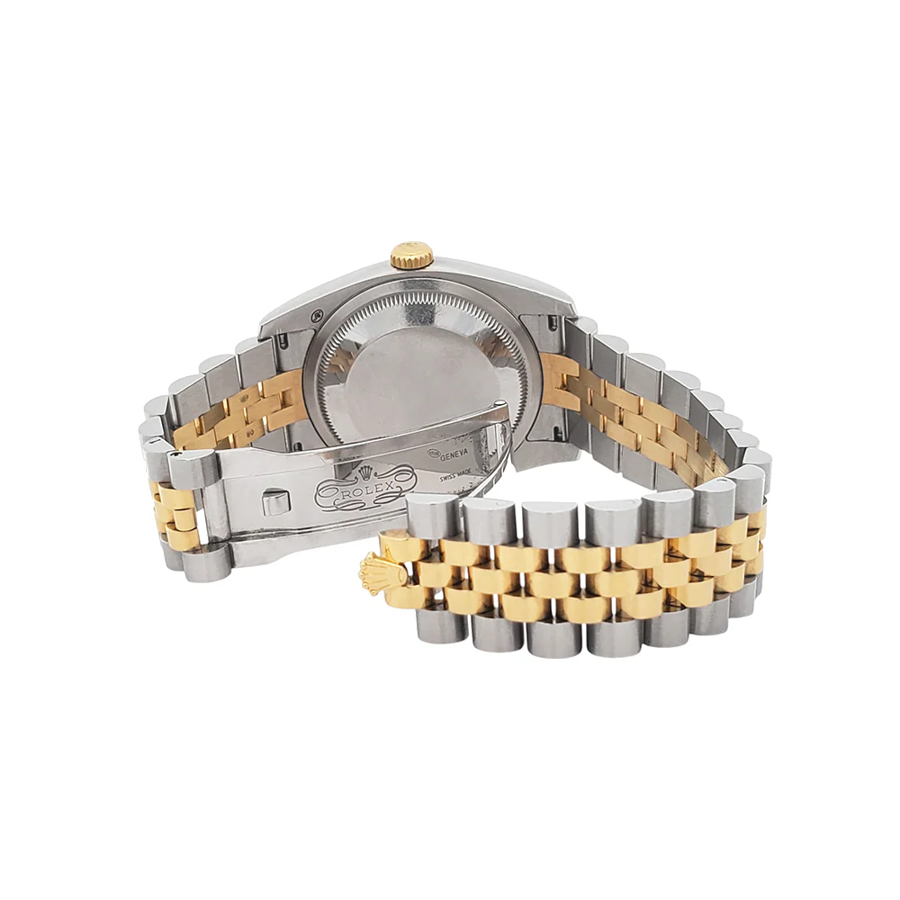 2018 Rolex Datejust 116233 Factory Slate Diamond Dial 2-tone Yellow Gold/Steel Jubilee 36mm Watch Box Papers - Image 7