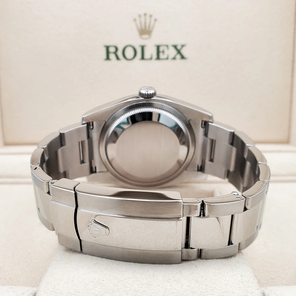 2018 Rolex Datejust 36mm White Roman Dial Steel Oyster Watch 116200 Box Papers - Image 5
