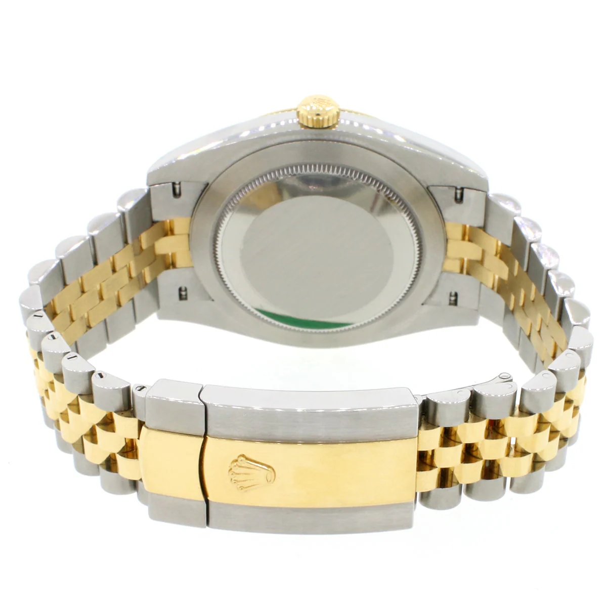 2018 Rolex Datejust II 2-Tone 18K Yellow Gold/Steel 41mm Slate Roman Dial Automatic Mens Jubilee Watch 126333 - Image 7
