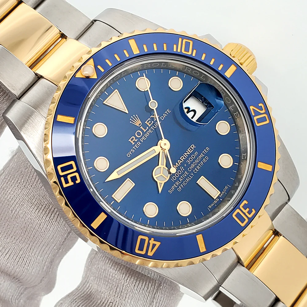 2018 Rolex Submariner 116613LB Yellow Gold/Steel Blue Dial 40mm Watch Box Papers - Image 2