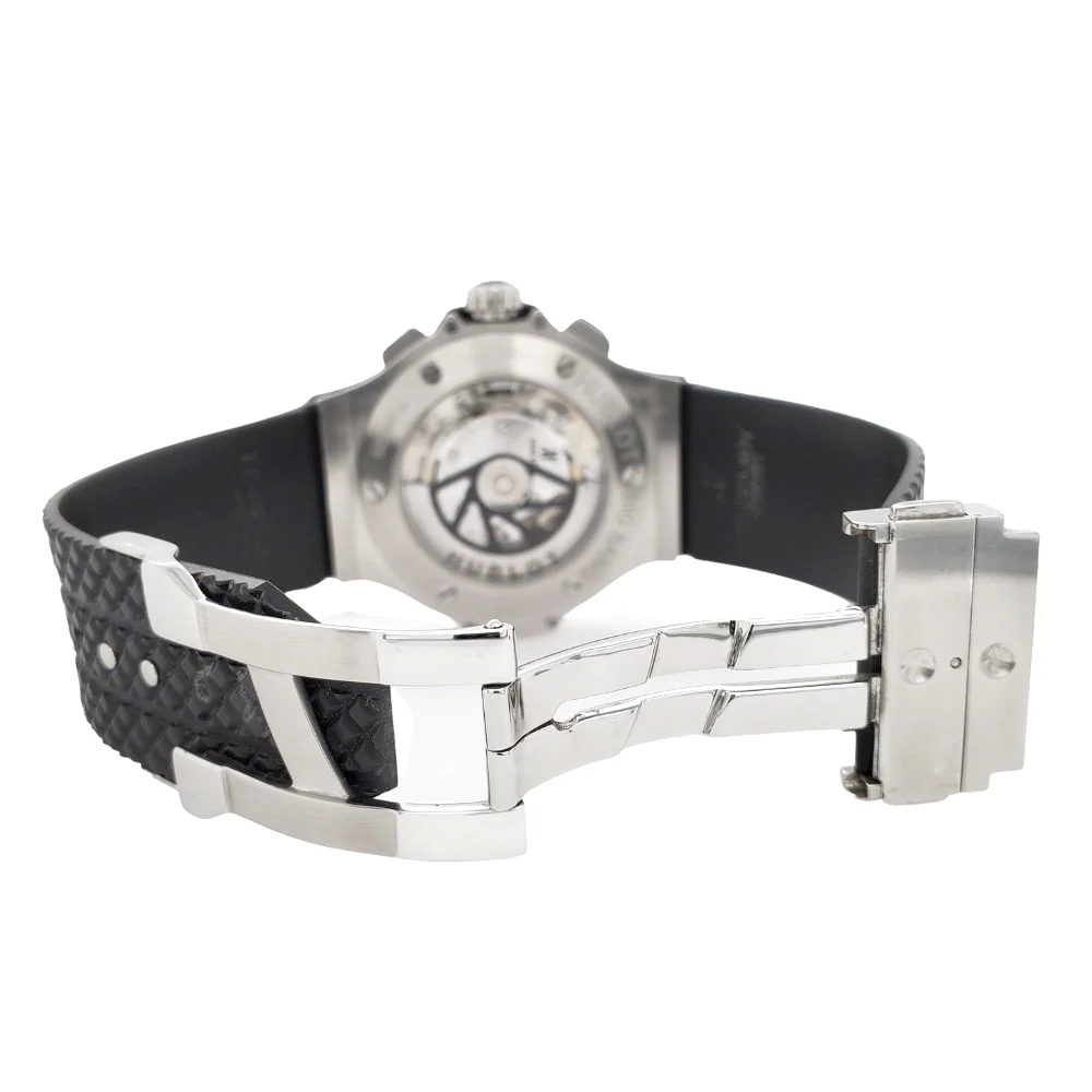 2019 Hublot Big Bang Chronograph 44mm Black Ceramic Steel Watch 301.SB.131.RX Box Papers - Image 6