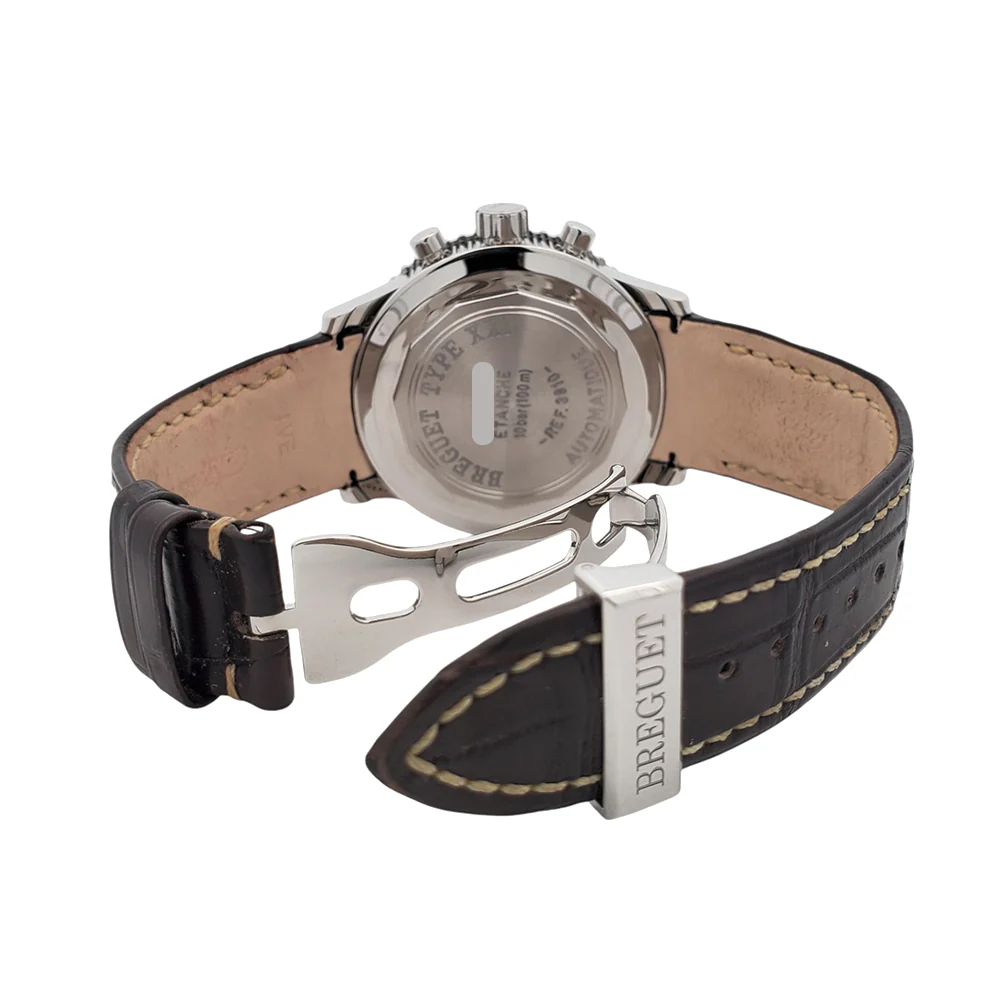 2020 Breguet Transatlantique Type XXI Flyback Chronograph 43mm Watch 3810 Box Papers - Image 8