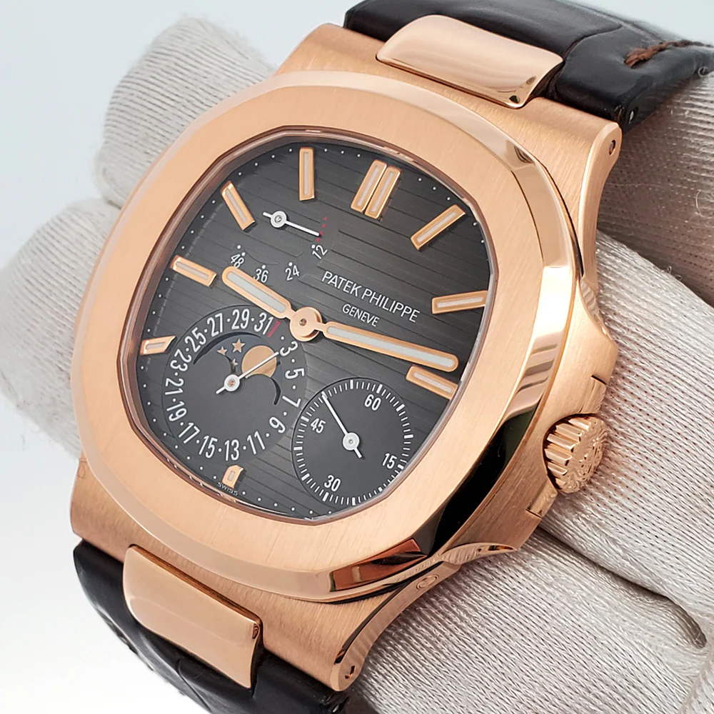 2020 Patek Philippe Nautilus 40mm Rose Gold Watch 5712R-001 Box Papers - Image 5