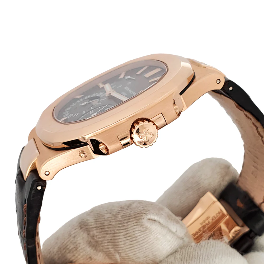 2020 Patek Philippe Nautilus 40mm Rose Gold Watch 5712R-001 Box Papers - Image 6