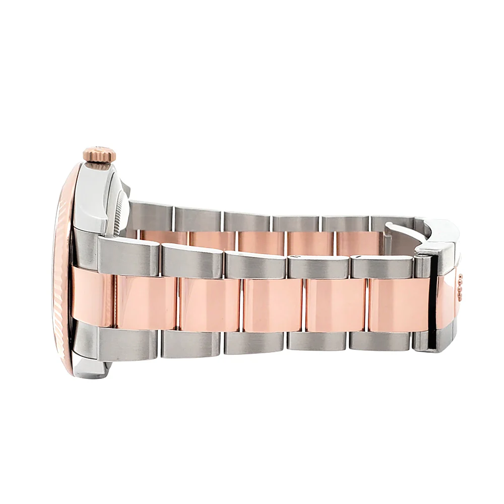 2020 Rolex Datejust 41 126331 Chocolate Index Rose Gold/Steel Oyster Watch Box Papers - Image 6