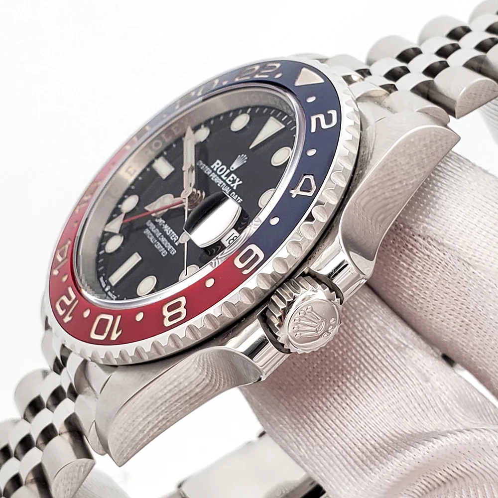 2020 Rolex GMT-Master II 40mm Pepsi Red/Blue Steel Jubilee Watch 126710BLRO Box Papers - Image 3