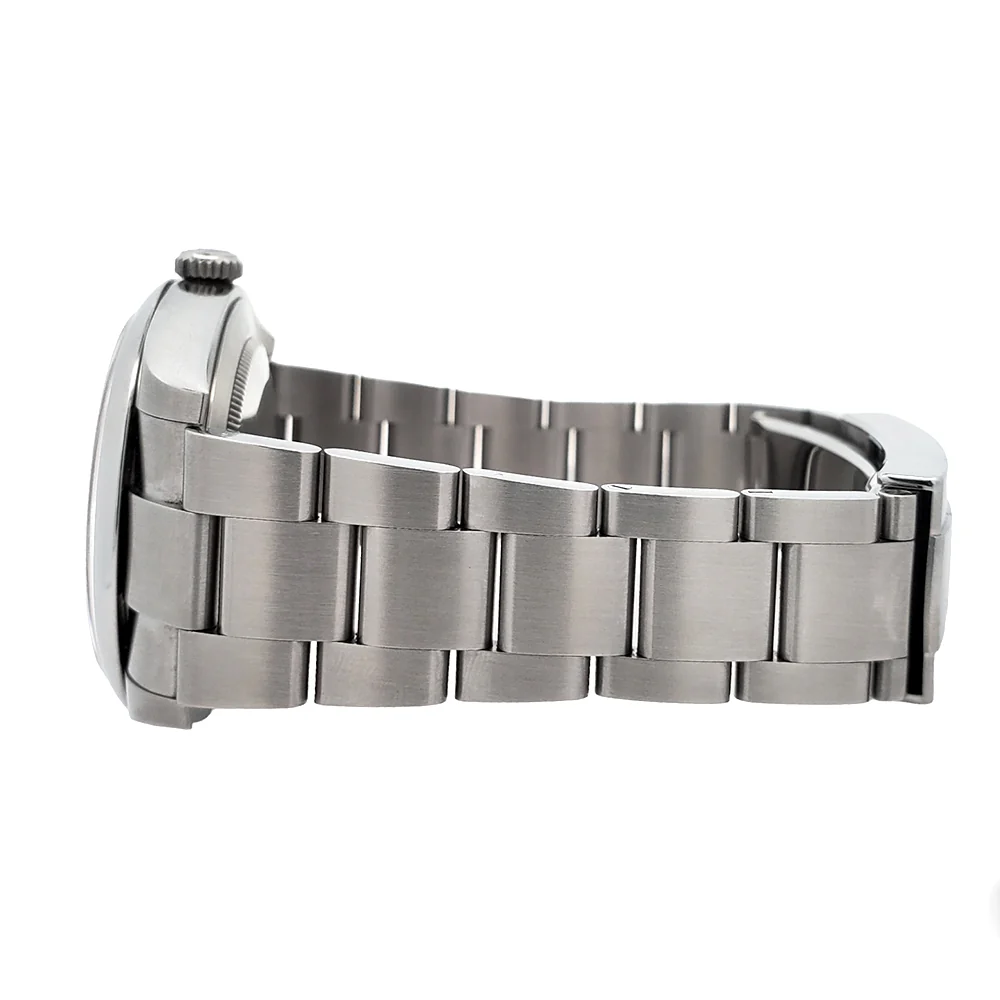 2020 Rolex Oyster Perpetual 41mm 124300 Silver Index Dial Steel Watch Box Papers - Image 4