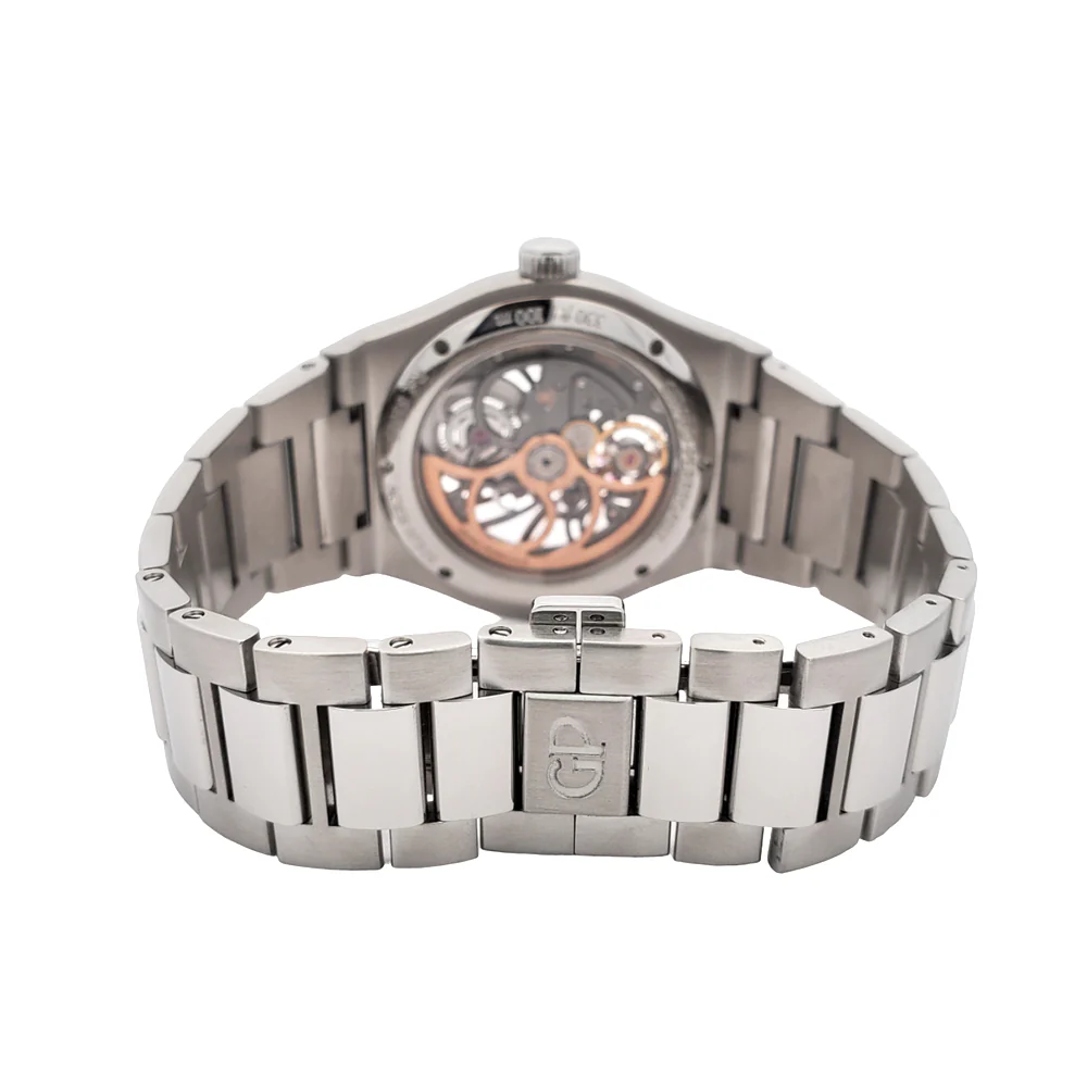2021 Girard Perregaux Laureato Skeleton Openworked 42mm Steel Watch Box Papers 81015-11-001-11A - Image 7