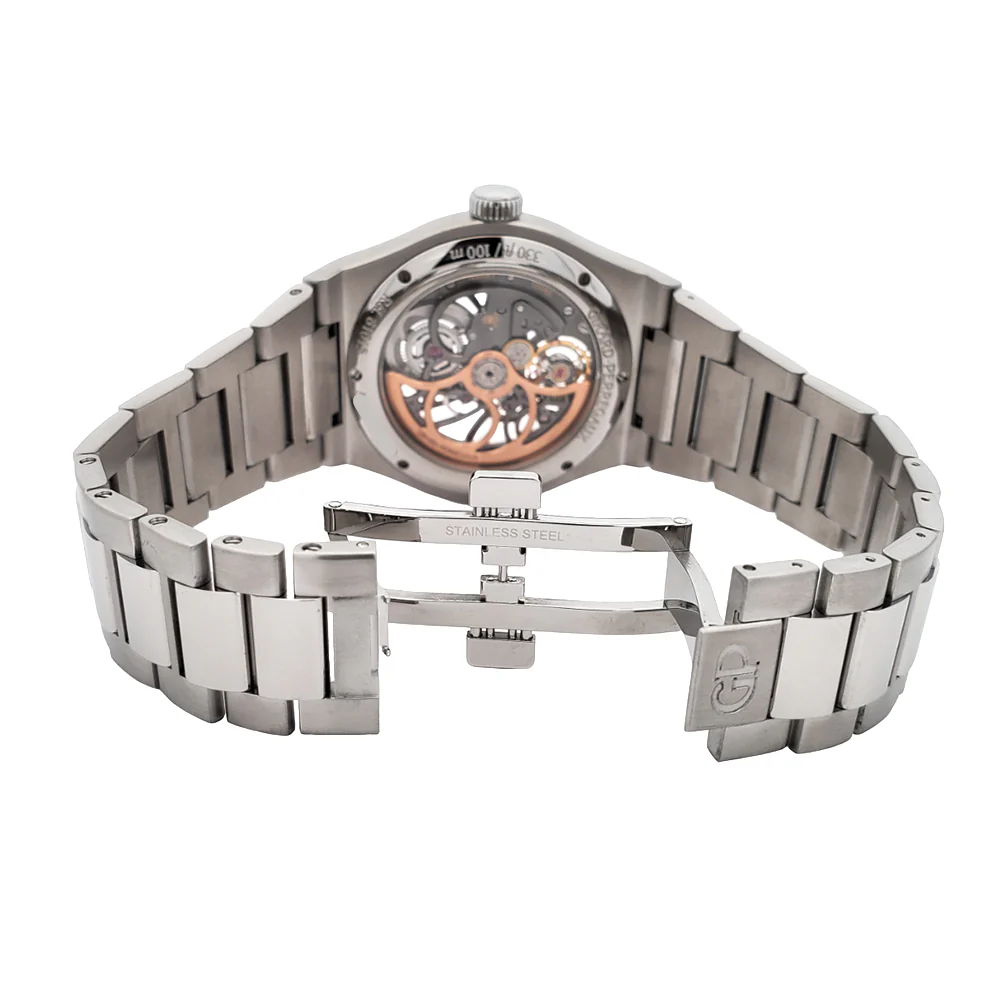 2021 Girard Perregaux Laureato Skeleton Openworked 42mm Steel Watch Box Papers 81015-11-001-11A - Image 8