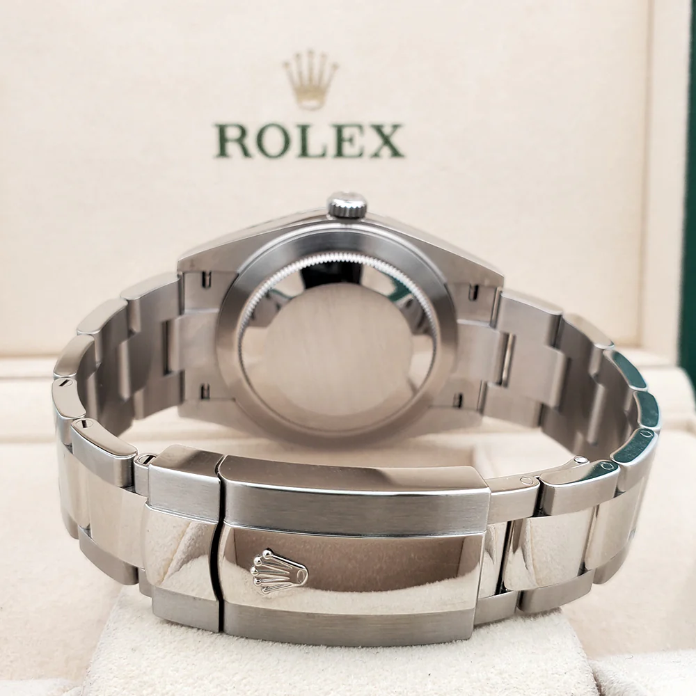2021 Rolex Datejust 41 126300 Rhodium/Gray Index Oyster Watch Box Papers - Image 5
