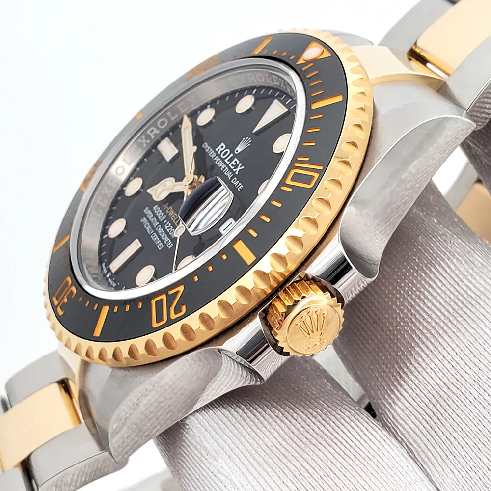 2021 Rolex Sea-Dweller 43mm 126603 Black Ceramic Yellow Gold/Steel Watch Box/Papers/Tag - Image 3