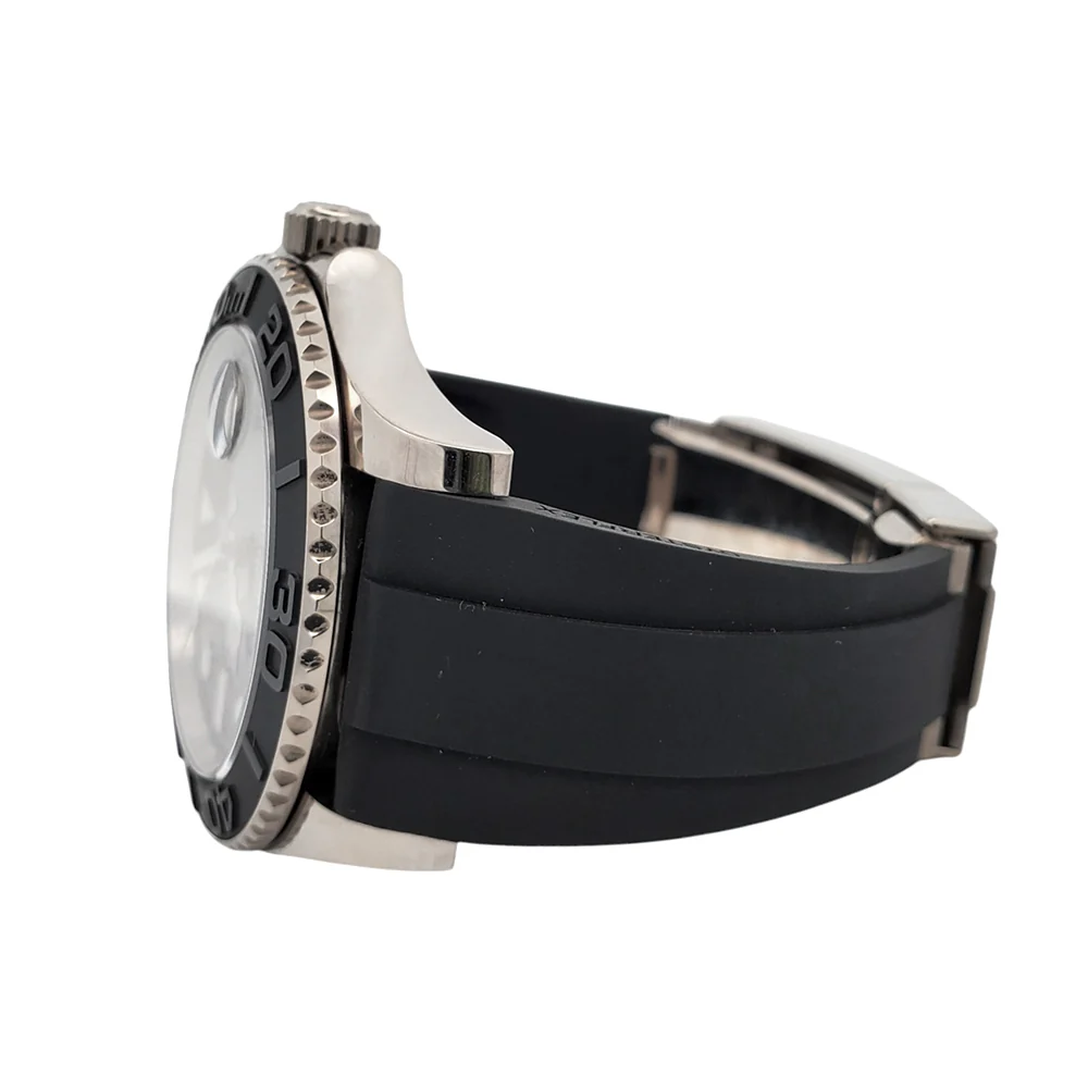 2021 Rolex White Gold Yacht-Master Oysterflex Mens Watch 226659 Box Papers - Image 4