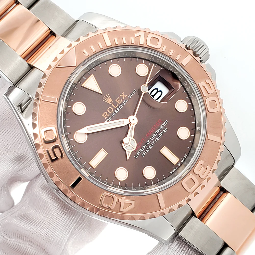 2021 Rolex Yacht-Master 40mm 126621 Chocolate Dial 2-tone Everose Gold/Steel Watch Papers - Image 2