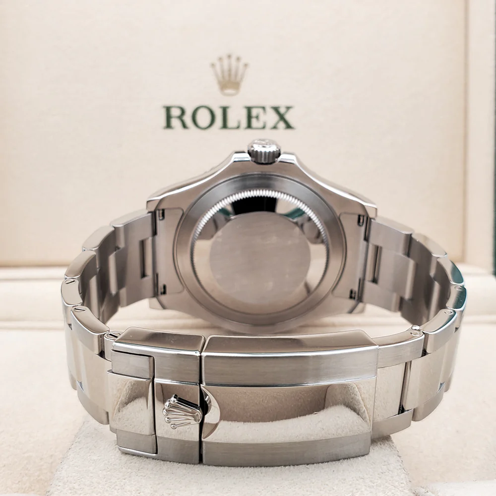 2021 Unworn Rolex Yacht-Master 40mm Rhodium Platinum/Steel Watch 126622 Box Papers - Image 5