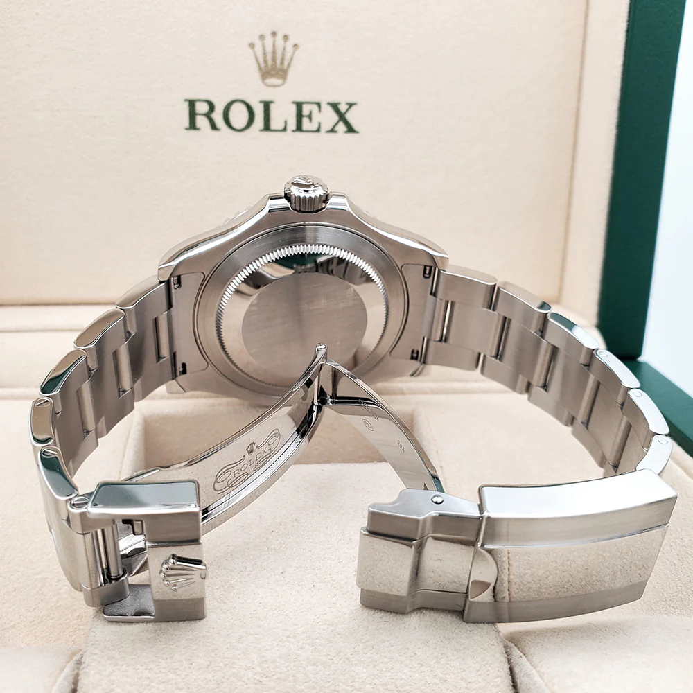2021 Unworn Rolex Yacht-Master 40mm Rhodium Platinum/Steel Watch 126622 Box Papers - Image 6