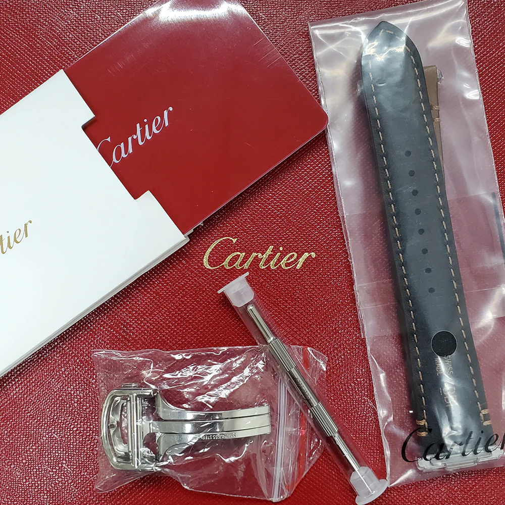2022 Mint Cartier Santos 2-Tone White Roman Yellow Gold/Steel 35mm Watch W2SA0007 4075 Box/ Papers/Strap - Image 4