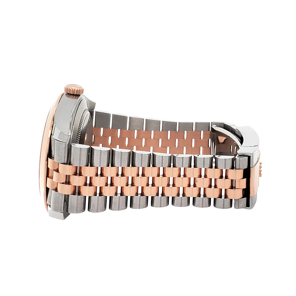 2022 Rolex Datejust 41 Rose Index Dial Rose Gold/Steel Jubilee 126301 Watch Box/Papers/Tag - Image 4