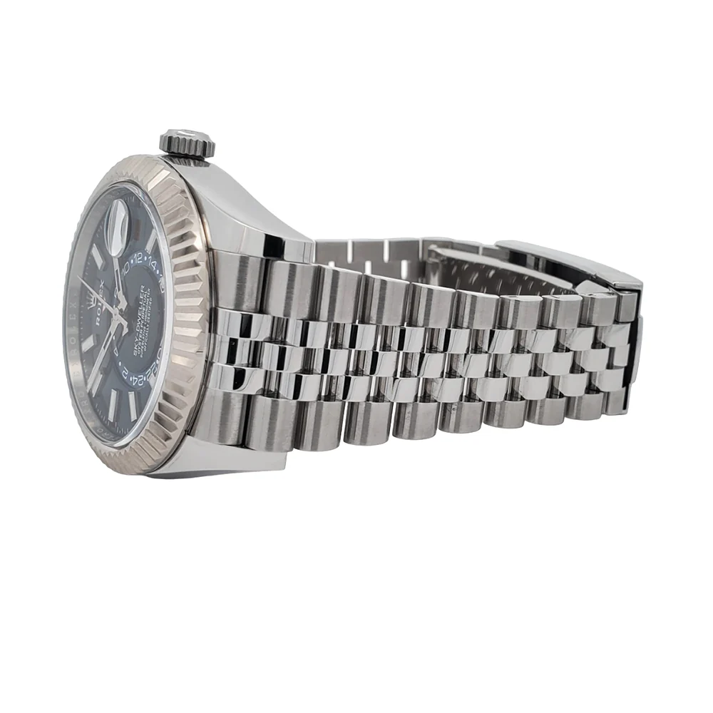 2022 Rolex Sky-Dweller 42mm 326934 Blue Index Jubilee Watch Box Papers - Image 4