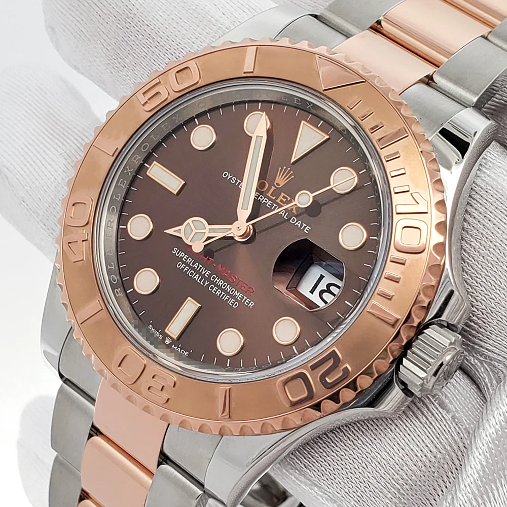 2022 Rolex Yacht-Master 40mm 126621 Chocolate Dial 2-tone Everose Gold/Steel Watch Box Papers - Image 2