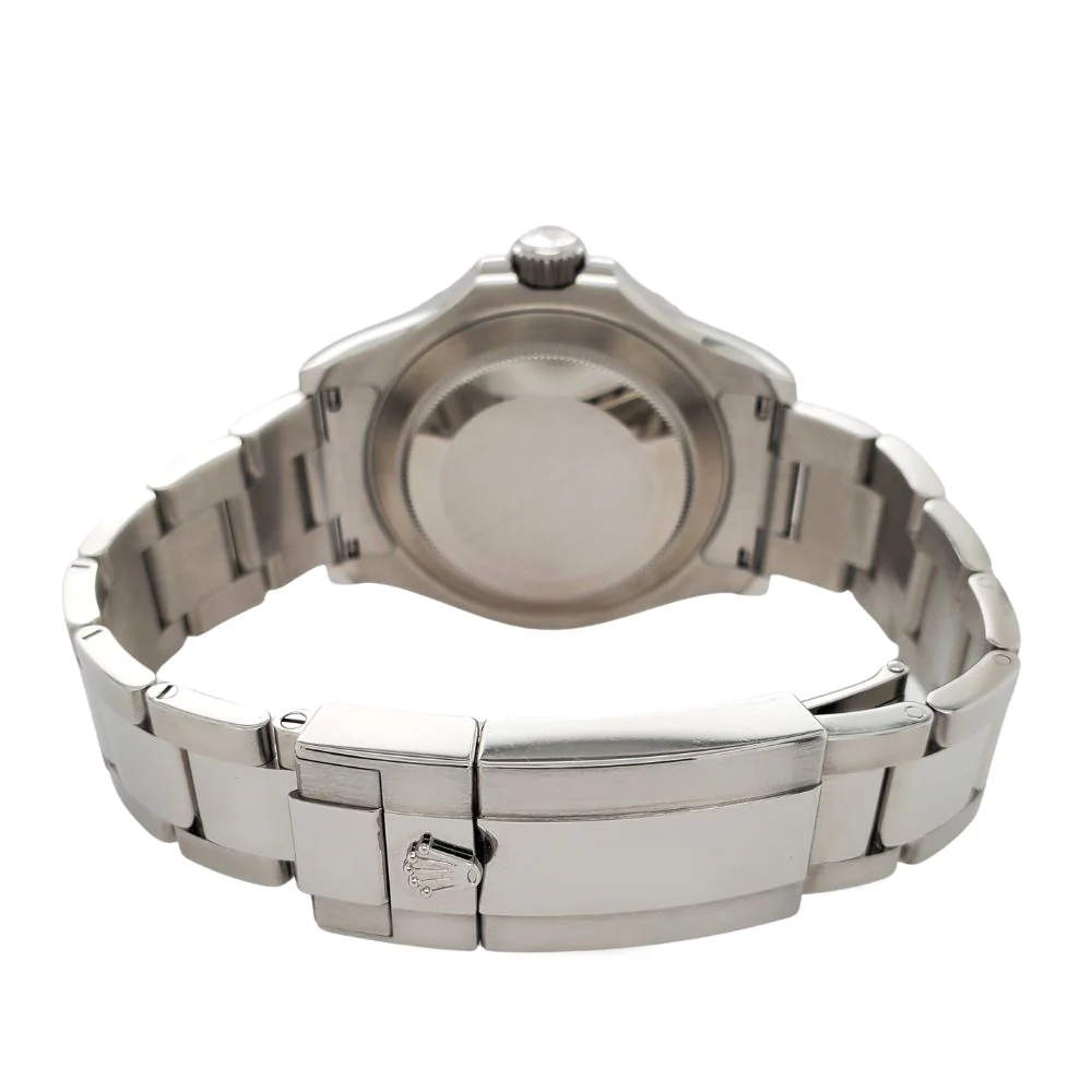 2022 Unworn Rolex Yacht-Master 40MM Platinum/Steel Dark Rhodium Dial Watch 126622 Box Papers - Image 4