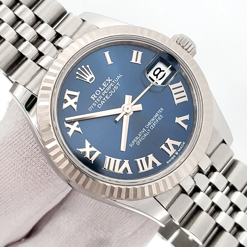 2023 Rolex Datejust 31mm Blue Roman Steel Jubilee Watch 278274 Box/Papers/Tag - Image 2