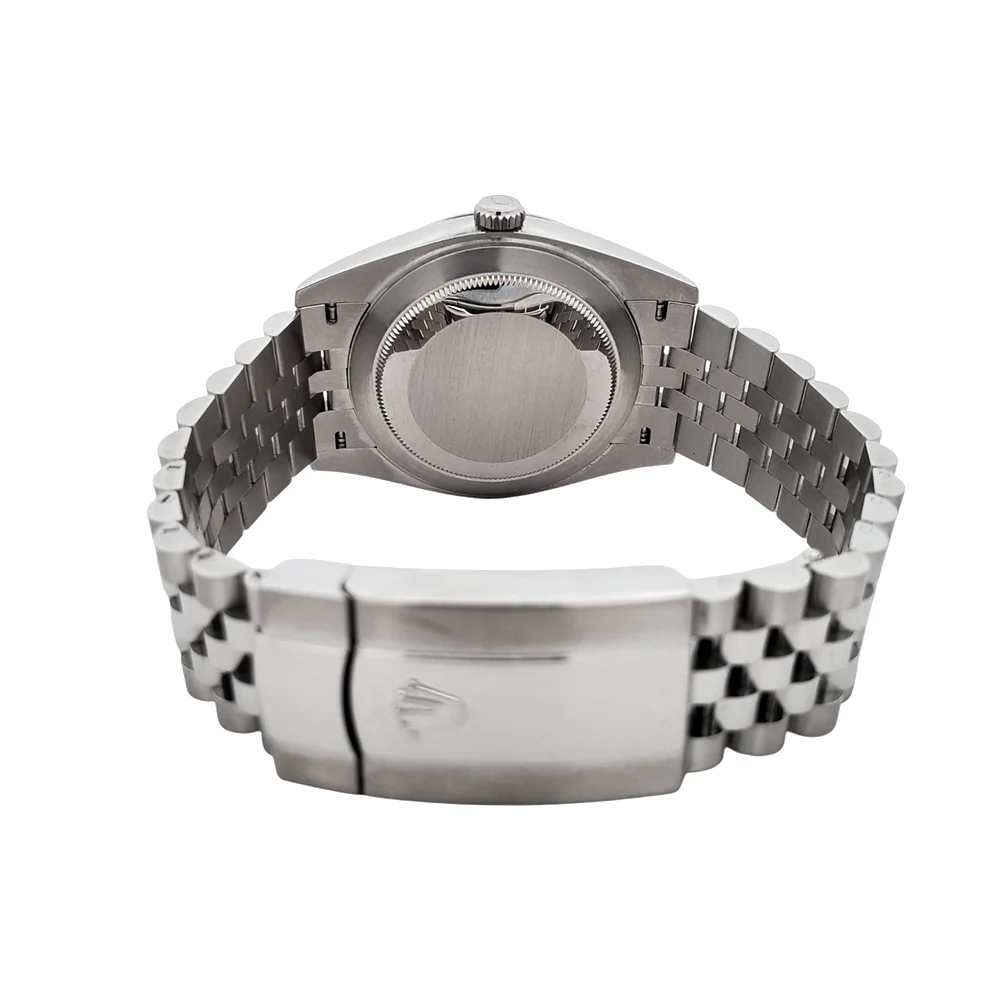 2023 Rolex Datejust 41 126334 Factory Rhodium Diamond Dial Steel Watch Box Papers - Image 5