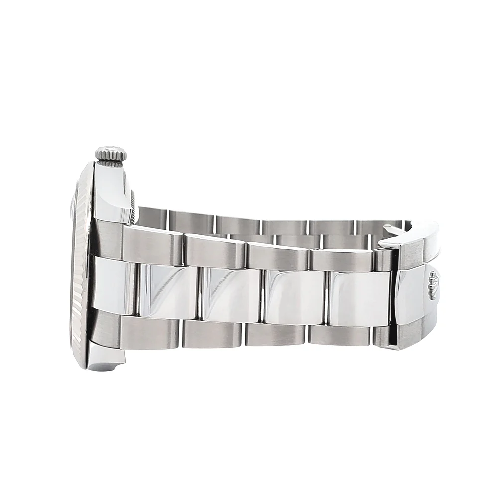 2023 Rolex Datejust 41 126334 Wimbledon Slate Roman Dial Steel Oyster Watch Box Papers - Image 5