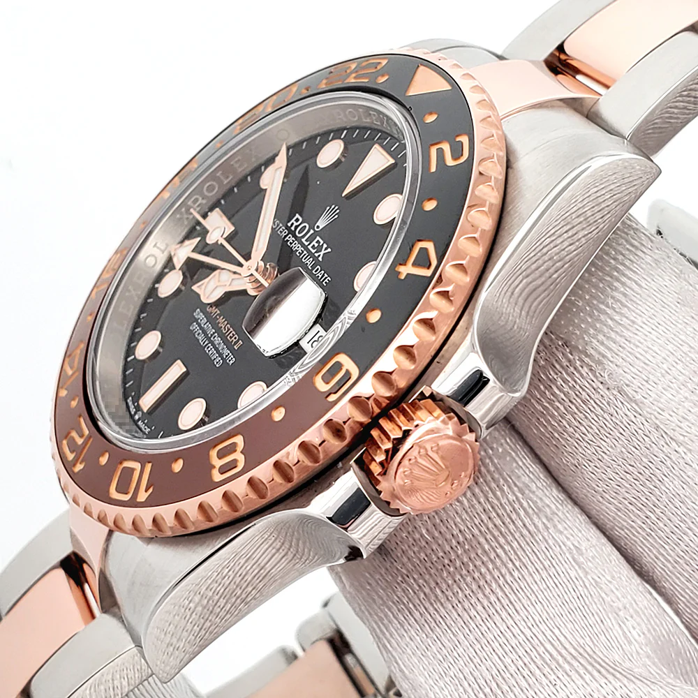2023 Rolex Rootbeer GMT-Master II 2-Tone Rose Gold/Steel 40mm Watch 126711CHNR Box Papers - Image 3