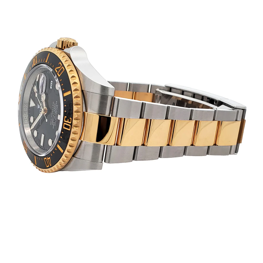 2023 Rolex Sea-Dweller 43mm 126603 Black Dial Yellow Gold/Steel Watch Box Papers - Image 4