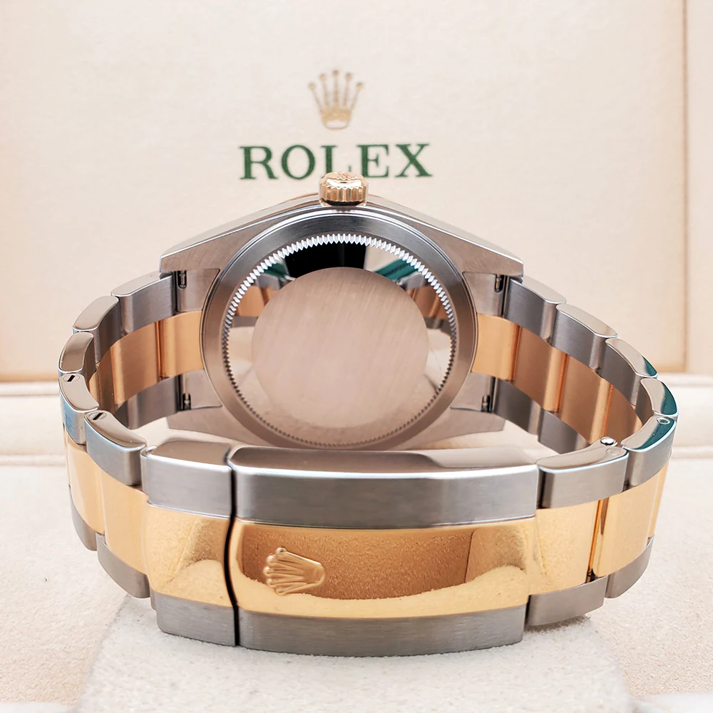 2023 Rolex Sky-Dweller 42mm Champagne 2-tone Yellow Gold/Steel Watch 336933 Box Papers - Image 5